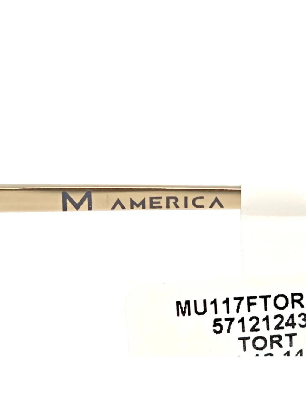 American Made MU117FTORT064 Eyeglass Frames Tortoise Rectangular 54-16-145